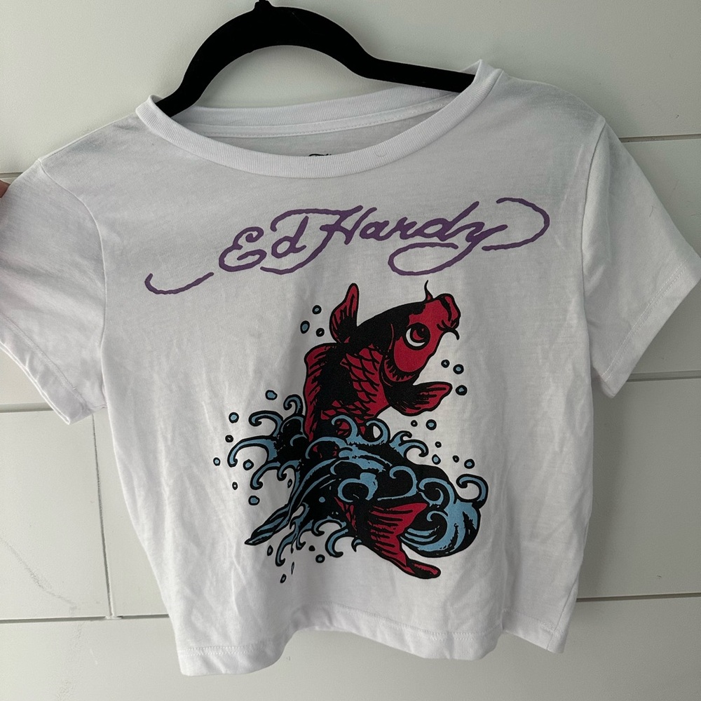Women’s Ed Hardy Crop Top